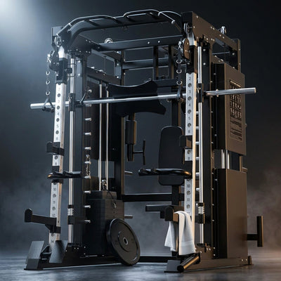 Professional Gym Smith Machine Set—Multi-Functional All-In-One Fitness Equipment, Suitable for Professional Gyms