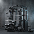 Home Gym Smith Machine Cable Crossover Weightlifting Sports Training