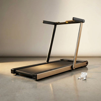 Space Saving Commercial Treadmill, Slim Motorized  W/ Speakers
