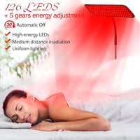 660Nm 850Nm LED Red Light Therapy Panel with Stand near Infrared Therapy Lamp Devices for Body Muscle Relax and Skin Care